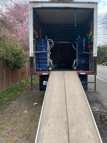 Full service pack and load, professional moving services, transportation needs right to your door