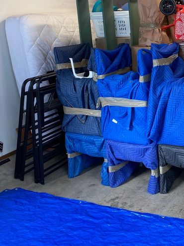 Full service pack and load, professional moving services, transportation, staging for pickup