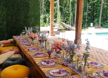 Blissful Oasis picnic at Aya House