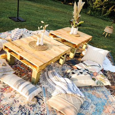 Blissful Oasis Outdoor Picnic at Aya House