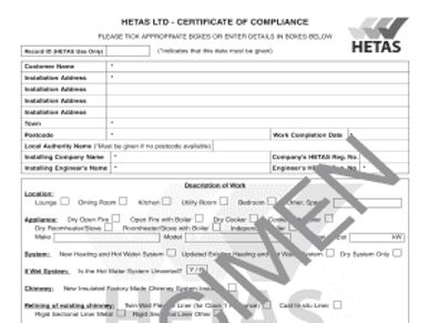 Certified chimney sweep example certificate of chimney sweep.