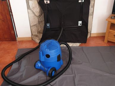 Dust extraction kit used by Clean Sweep for chimney sweep