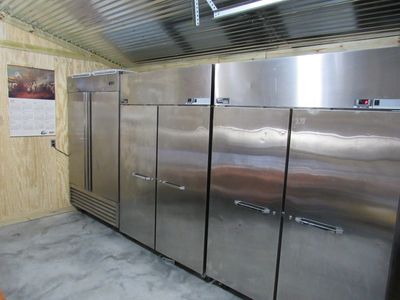 Terrace Ridge Farm commercial upright freezers store your beef!