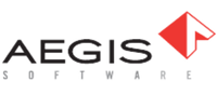 Aegis MES software logo representing traceability, process control, and electronics manufacturing.