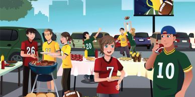 There's nothing like Tailgating w/the Party Plates!