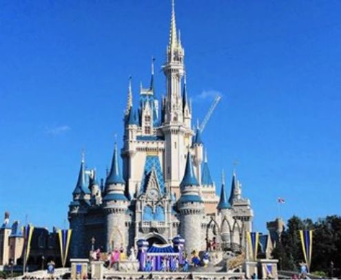 Disney theme park vacation