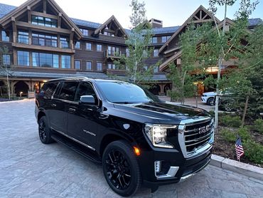 Treasure State Limo, Luxury Limousine SUV,  Bozeman Airport Transportation to Big Sky MT