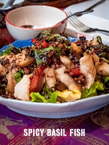 Spicy Basil Fish