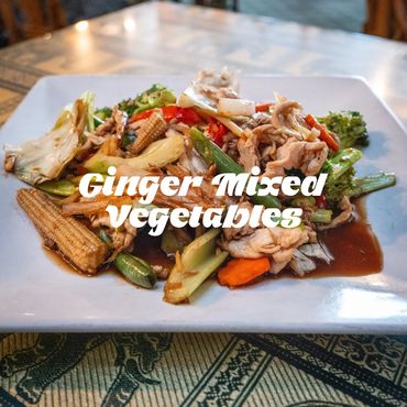 Ginger Mixed Vegetables