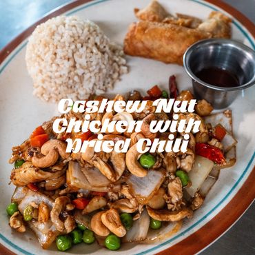 Cashew Nut Chicken with Dried Chili