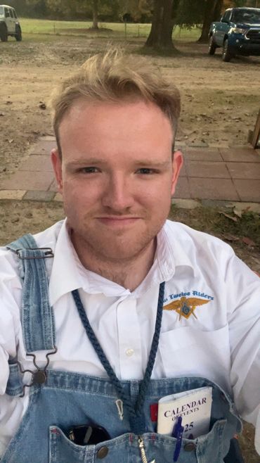 Br. Brandon Everitt at the first annual Choctawhatchee River outdoor degree