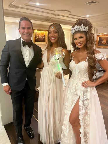 Wedding Cocktail Hour for Teresa Giudice and Louis Ruelas of Bravo TV Real Housewives of New Jersey