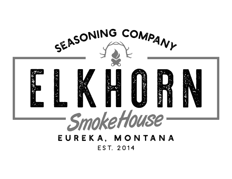 Elkhorn SmokeHouse new logo. A great place to find quality sausage and jerky seasonings.