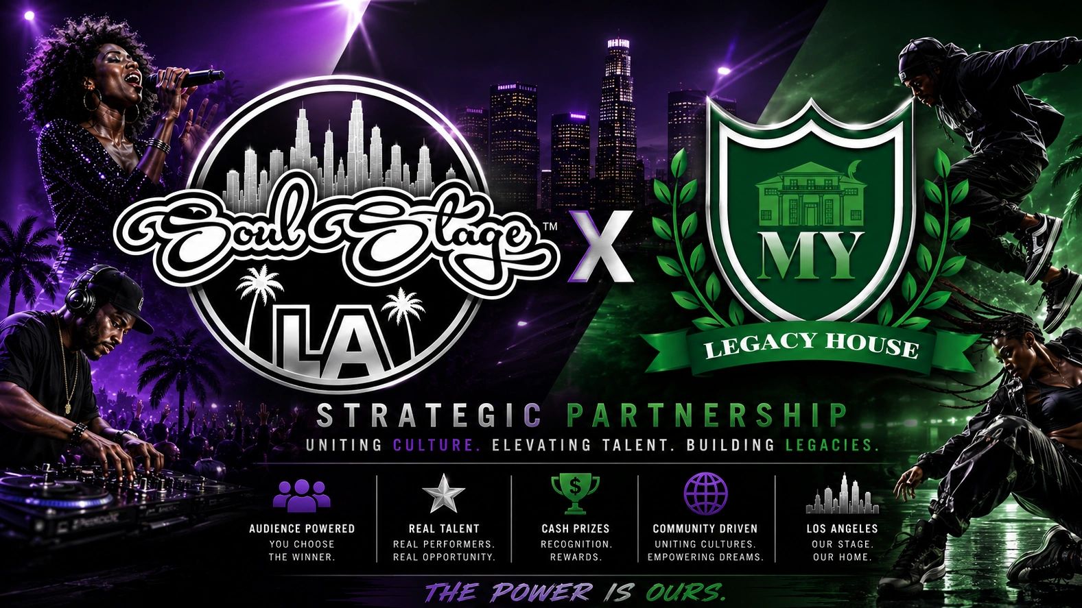 Soul Stage LA x MY Legacy House strategic partnership