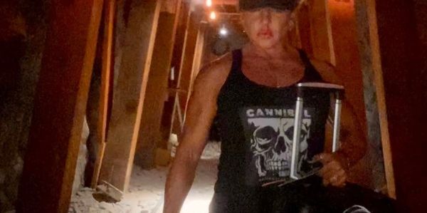 Cannibal Collections Horror Inspired Luggage of The Nun and Horror and True Crime Apparel