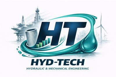 Logo for Hyd-Tech, a hydraulic and mechanical engineering company.