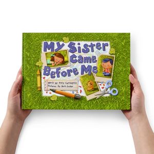 Little Brother trying to grow up, rhyming book