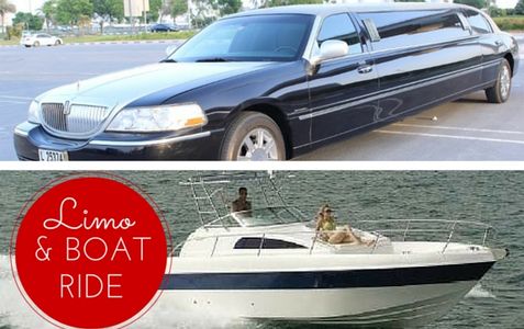 Limo and boat hire Dubai