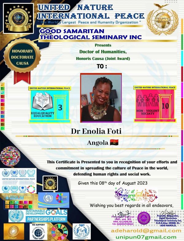 Enolia, Grandmother, Elder, Dr  https://enolia.live/