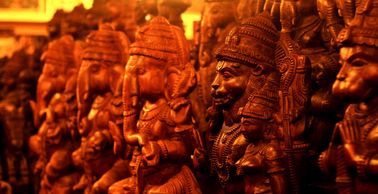 Wooden Carvings - wooden statues