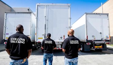 PEOPLE WHO WORK FOR COLLINS TRUCKING AND OUR TRUCKS