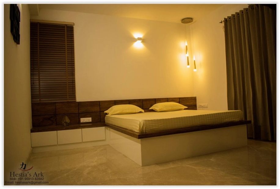 Pendant lamps as a bedside lamp