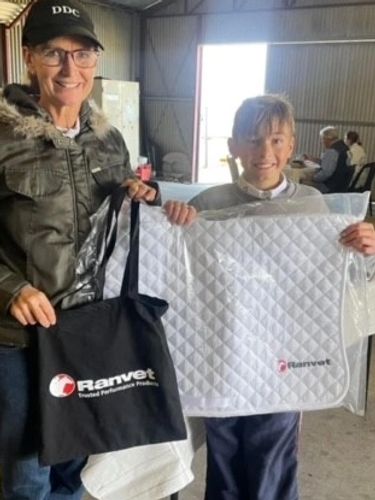 Congratulations Richard - winner Ranvet horsemanship award