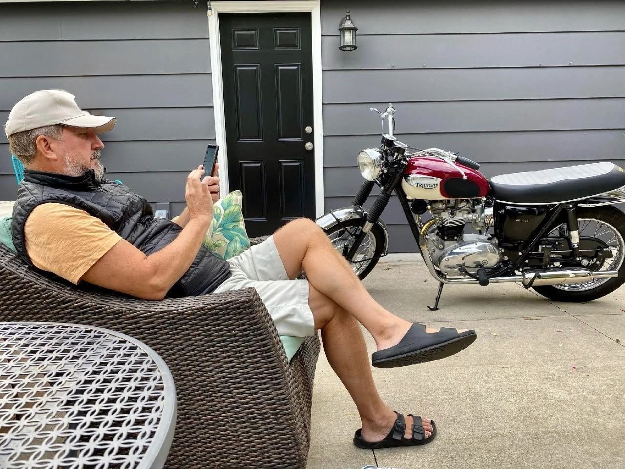 ‘67 Triumph T120R Bonnieville. Complete restore with the finest details. Ya, I need to correct the h