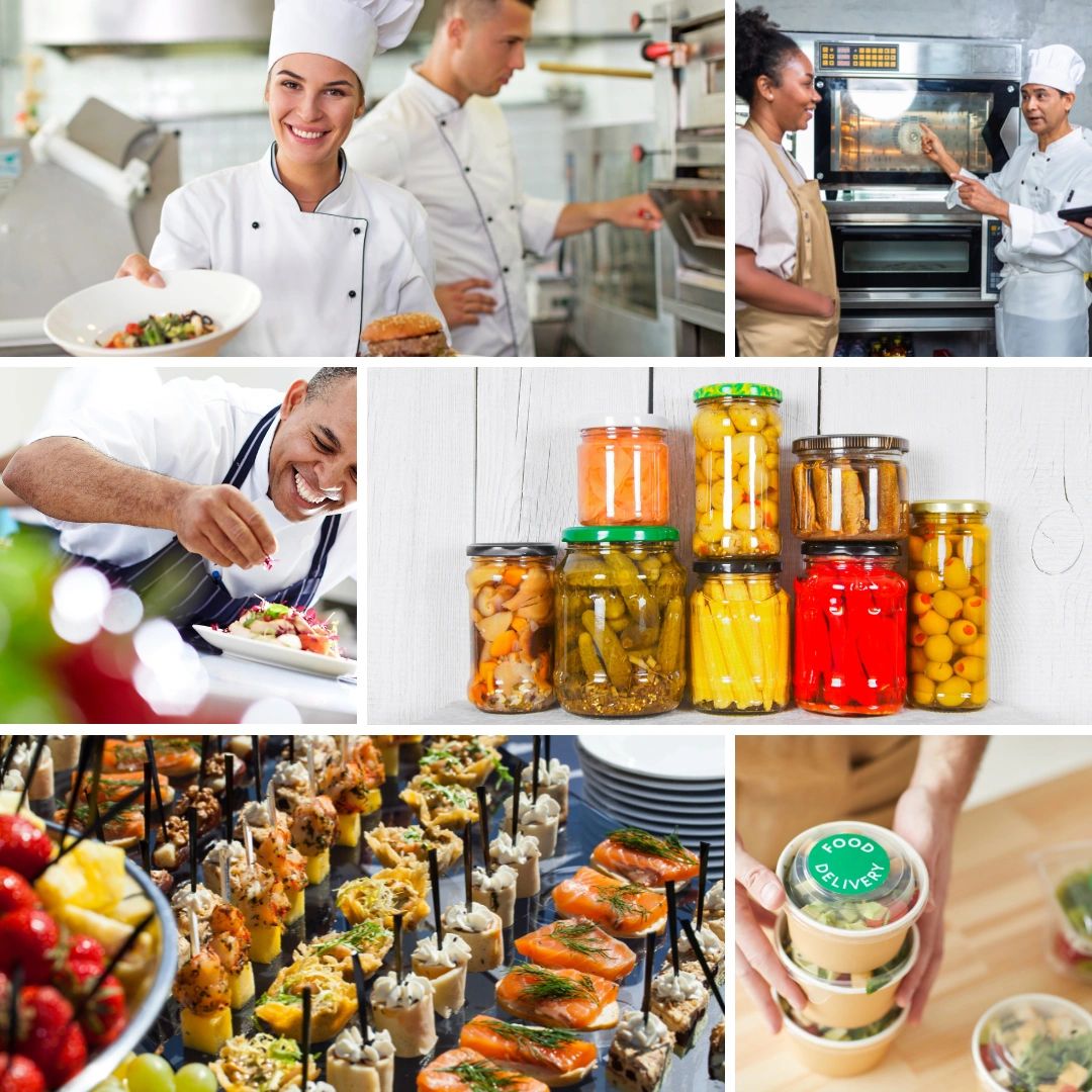 Images of chefs and food businesses covered by Chef Insurance in Canada