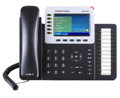 Le GXP2160, un téléphones IP efficace, il possède 6 lignes et ports Gigabit. Il possède 24 touches