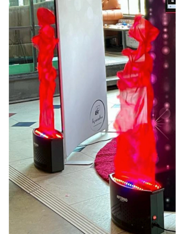 Inferno Lights for the 360 Video Booth