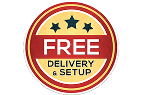 Free Delivery and setup