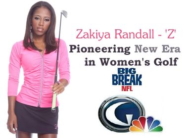 Golfer Z Zakiya Randall Pioneer in Golf