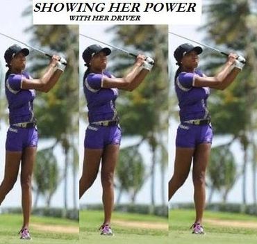 Zakiya Randall Golfer Z Female Golf Star