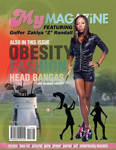 Zakiya Randall Golf Magazine Cover Girl