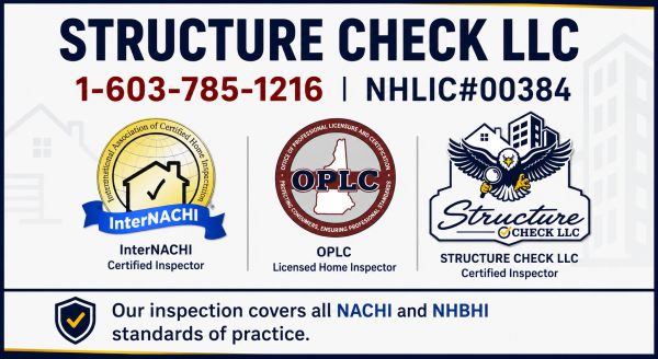 Flyer explaining our Home Inspection License and certifications as a home inspector.