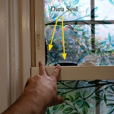 Dura seal window with a swelling seal in Chester NH