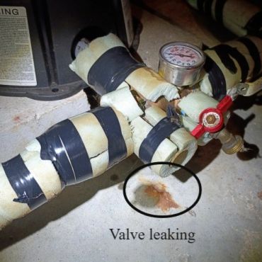 Water valve in front of well systems pressure is leaking in Derry NH