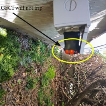 Malfunctioning GFCI receptacle in Candia NH