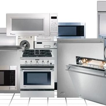 Picture of appliances being inspected by a home inspector at an annual building maintenance checkup.