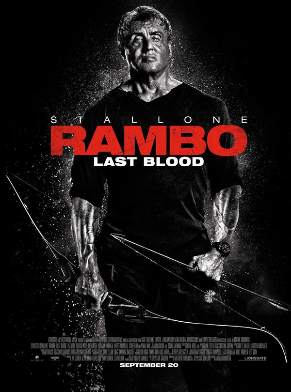 RAMBO Last Blood Stars Sylvester Stallone With Richard VAN DEN BERGH as Special Effects Supervisor. 