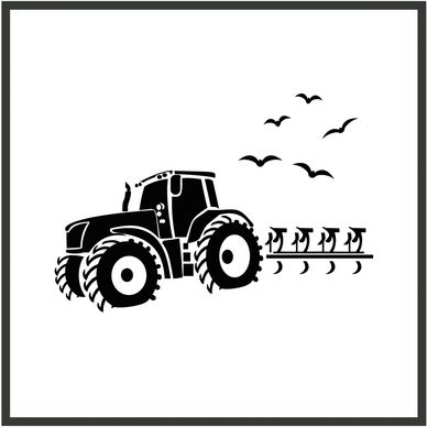 Tractor design for a Bottle Flask