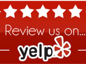 Yelp Icon to click on to go to link to leave a review