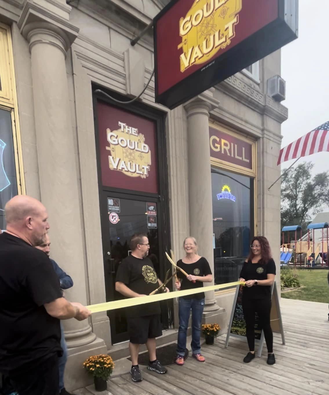 ribbon cutting in Beecher Illinois