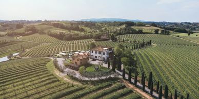 Country home in Tuscany, Italy.
