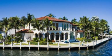 Exotic home in Miami, Florida.