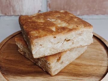 Gluten free, low- carb, vegan sweet potato blondie