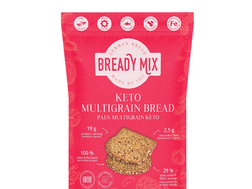 Gluten free, low- carb, high protein keto multigrain bread mix