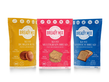 Gluten free, low- carb, high protein keto bread mix