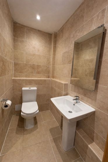 Sample bathroom unstaged